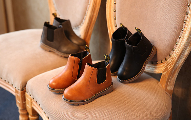 elasticitet voldgrav benzin autumn and winter children's shoes short boots boys' leather boots gir –  Babylittlesafer